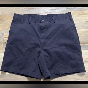 Lee Dark Navy Flat-Front Men's Shorts